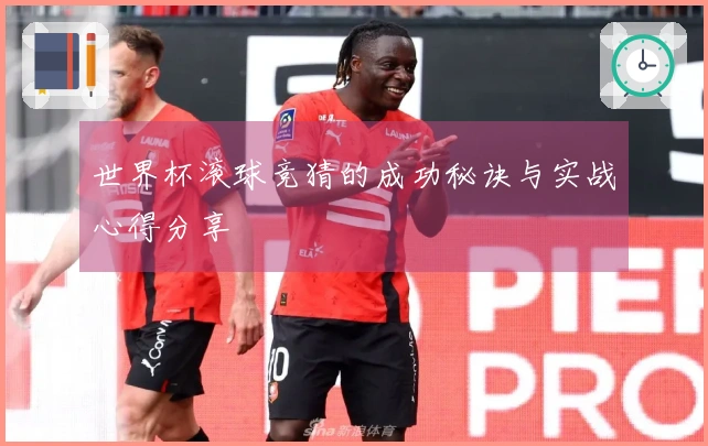 世界杯滚球竞猜的成功秘诀与实战心得分享